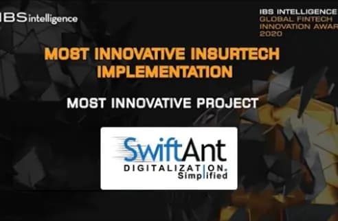 IBS Intelligence Award for most innovative insurtech implementation.